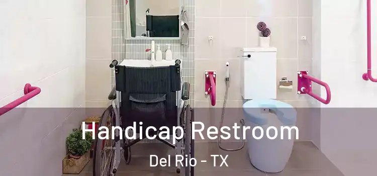  Handicap Restroom Del Rio - TX